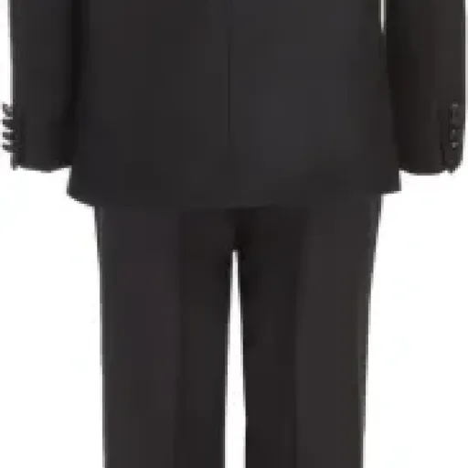 Calvin Klein Boys' 2-Piece Formal Suit Set Review: a clean black suit that looks sharp but sizing is tricky