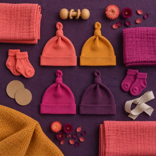 Elegant organic cotton newborn hats for style focused parents