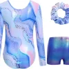 JiAmy Girls Gymnastics Leotard Set Review: Sparkly Long-Sleeve Outfit with Practical Shorts