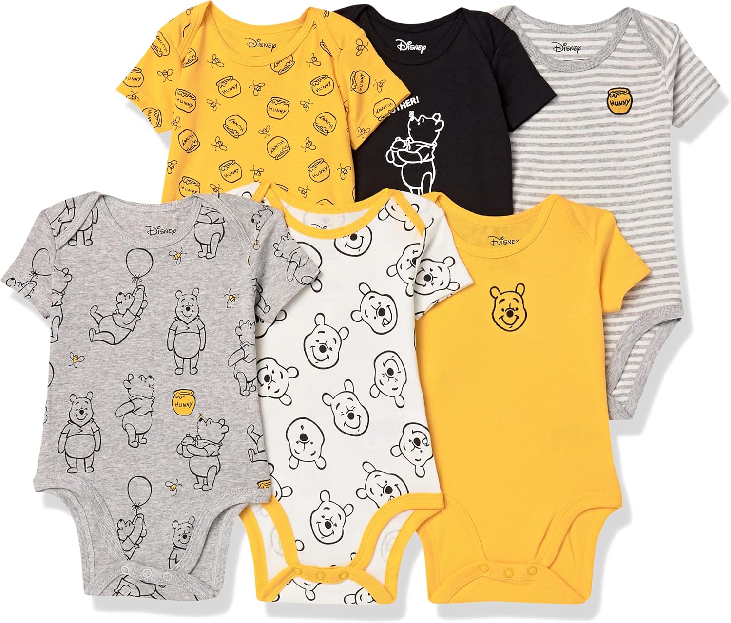 Unisex-baby Short-Sleeve Bodysuits