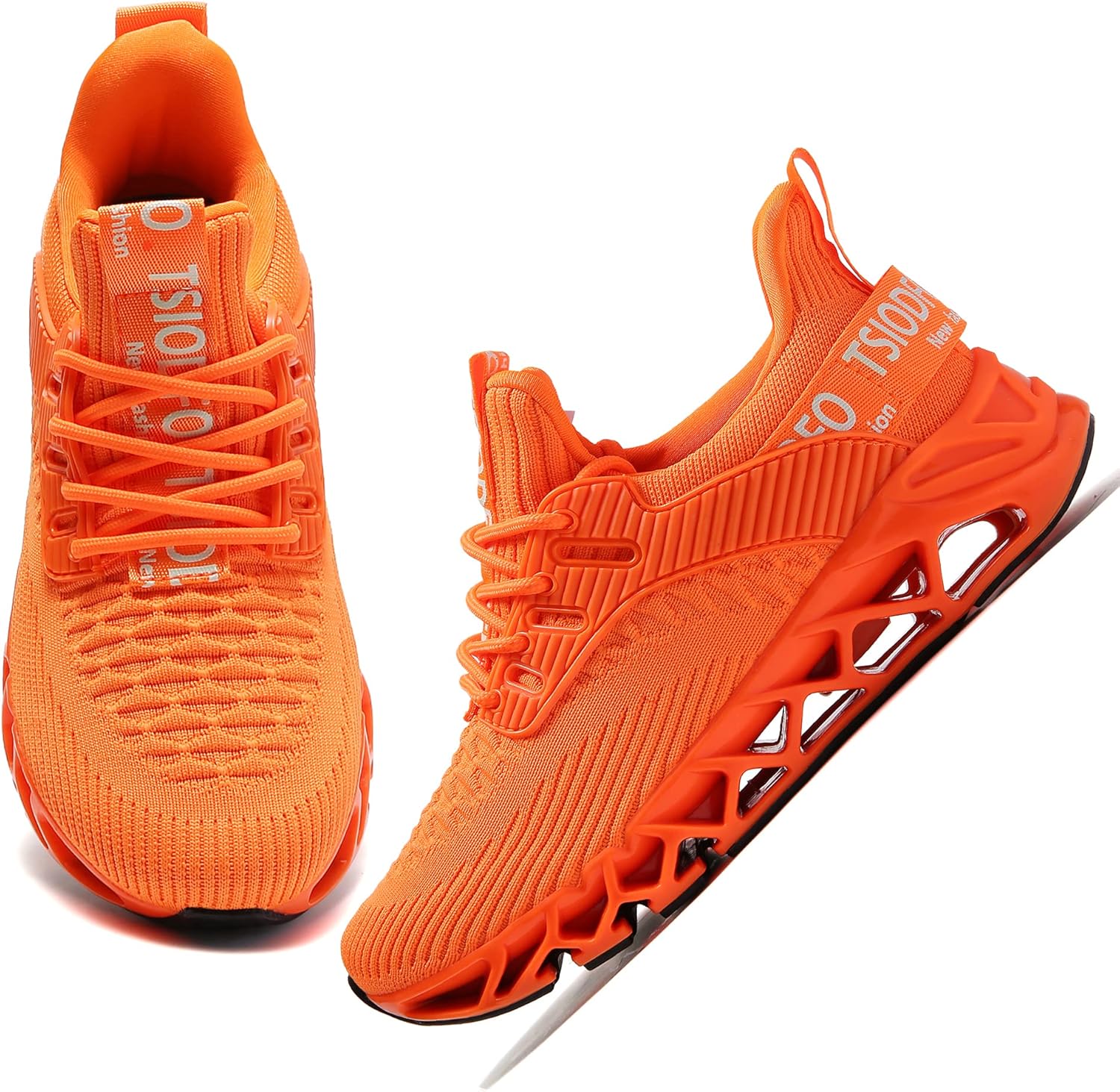 Kids Boys Grils Shoes Sport Tennis Running Athletic Walking Sneaker 3 Little Kid Orange