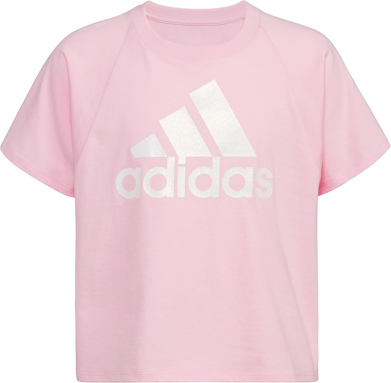 Girls' Short Sleeve Raglan Loose Box Tee