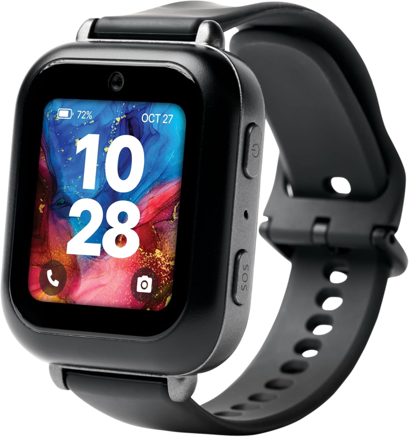 Watch - Safest Smart Watch for Kids - Talk and Text - GPS Tracking - Text, Video, and Phone Monitoring - Manage All Contacts - SOS Button - CV16