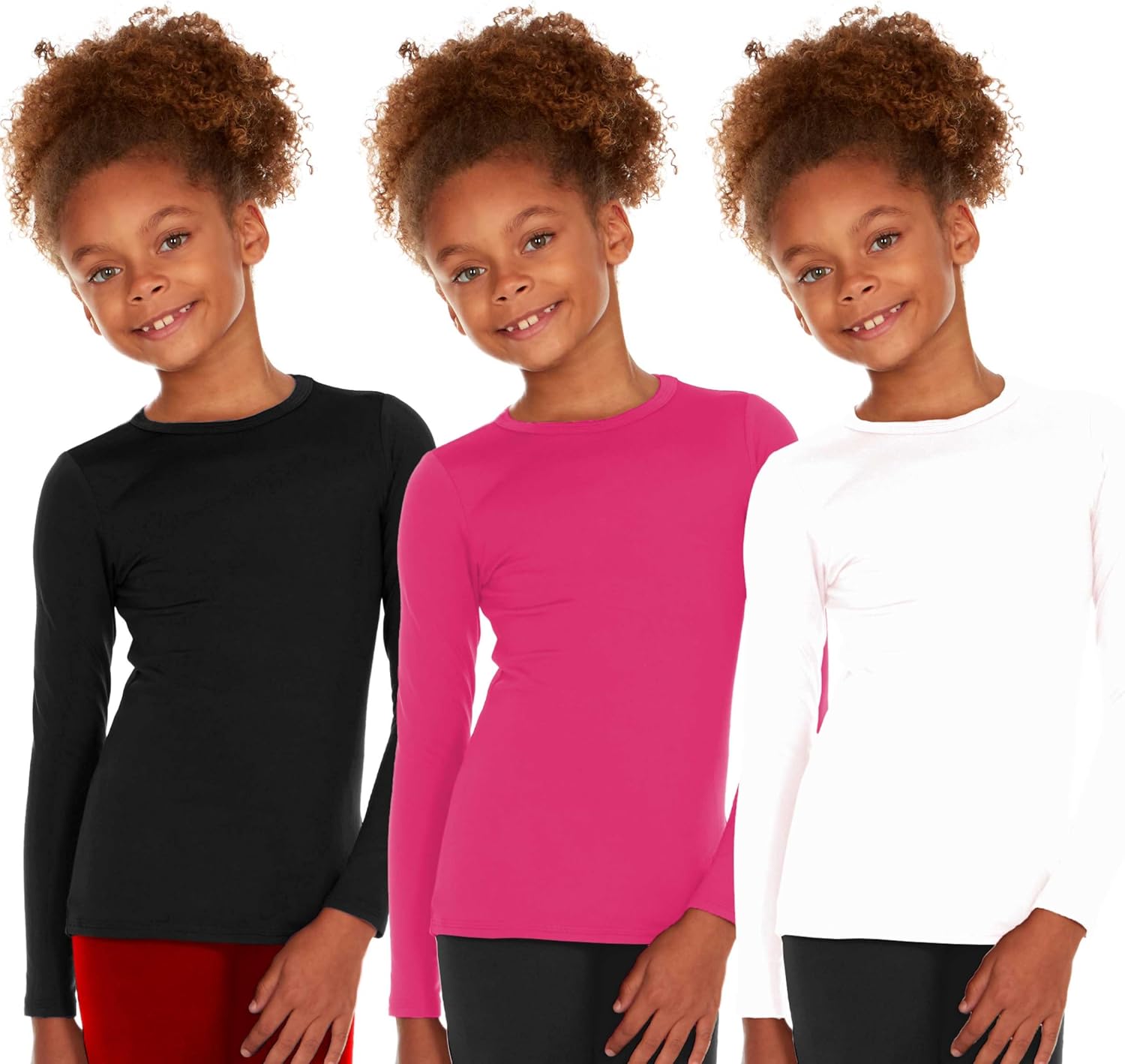 Thermal Underwear for Kids Long Johns, Girls Thermal Underwear Set, Base Layer Kids Long Underwear