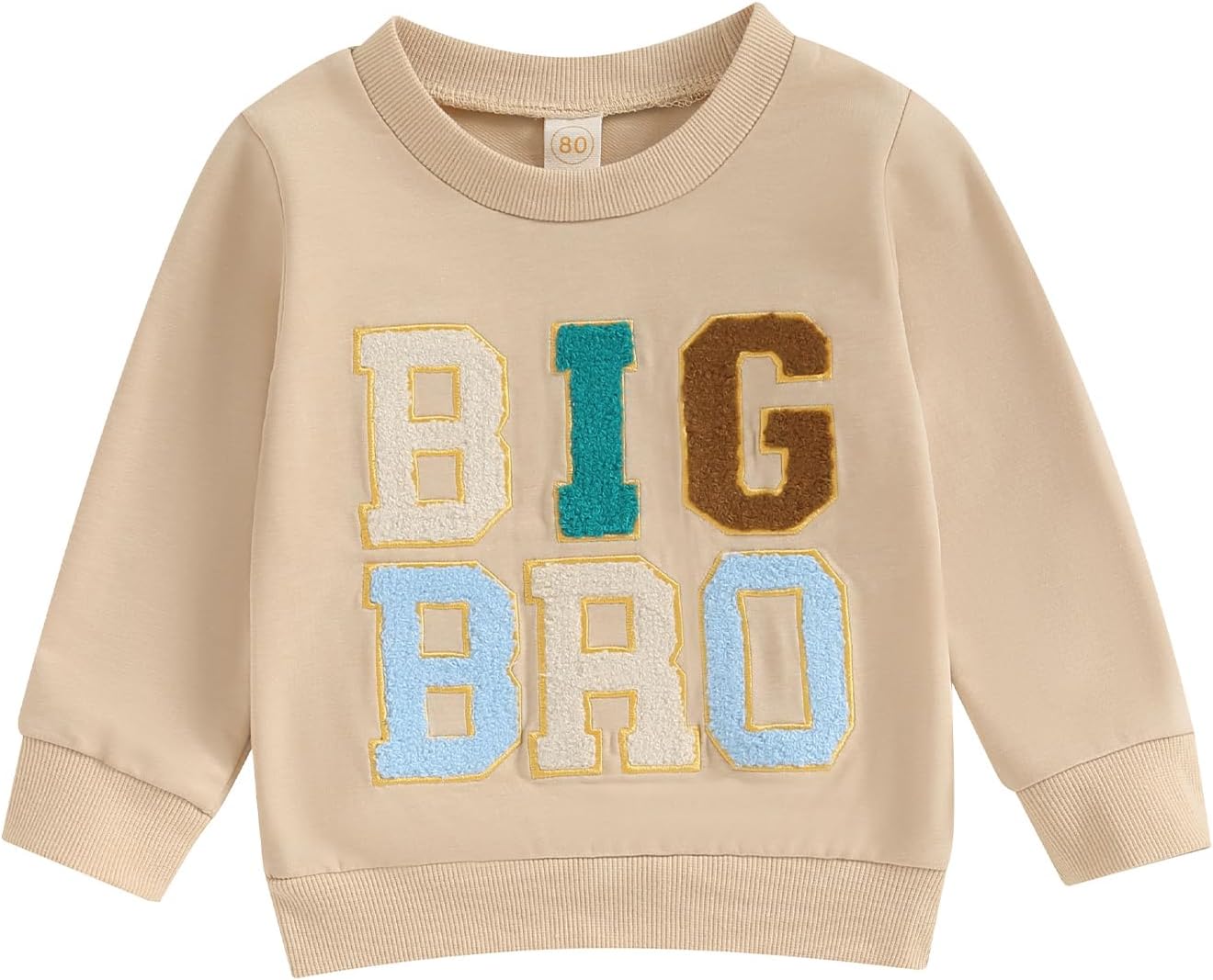 Baby Toddler Girl Boy Sweatshirt/Romper Long Sleeve Sister Brother Matching Outfit Newborn Clothes Big Brother 6-7 Years Big Bro Sweatshirts