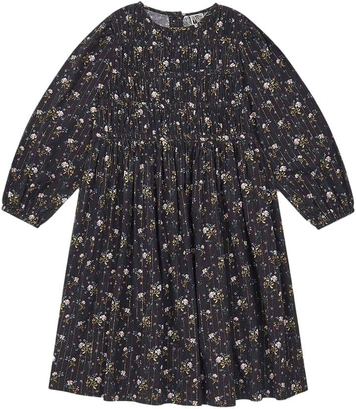 Bonton Girls Dress, 6A, Grey