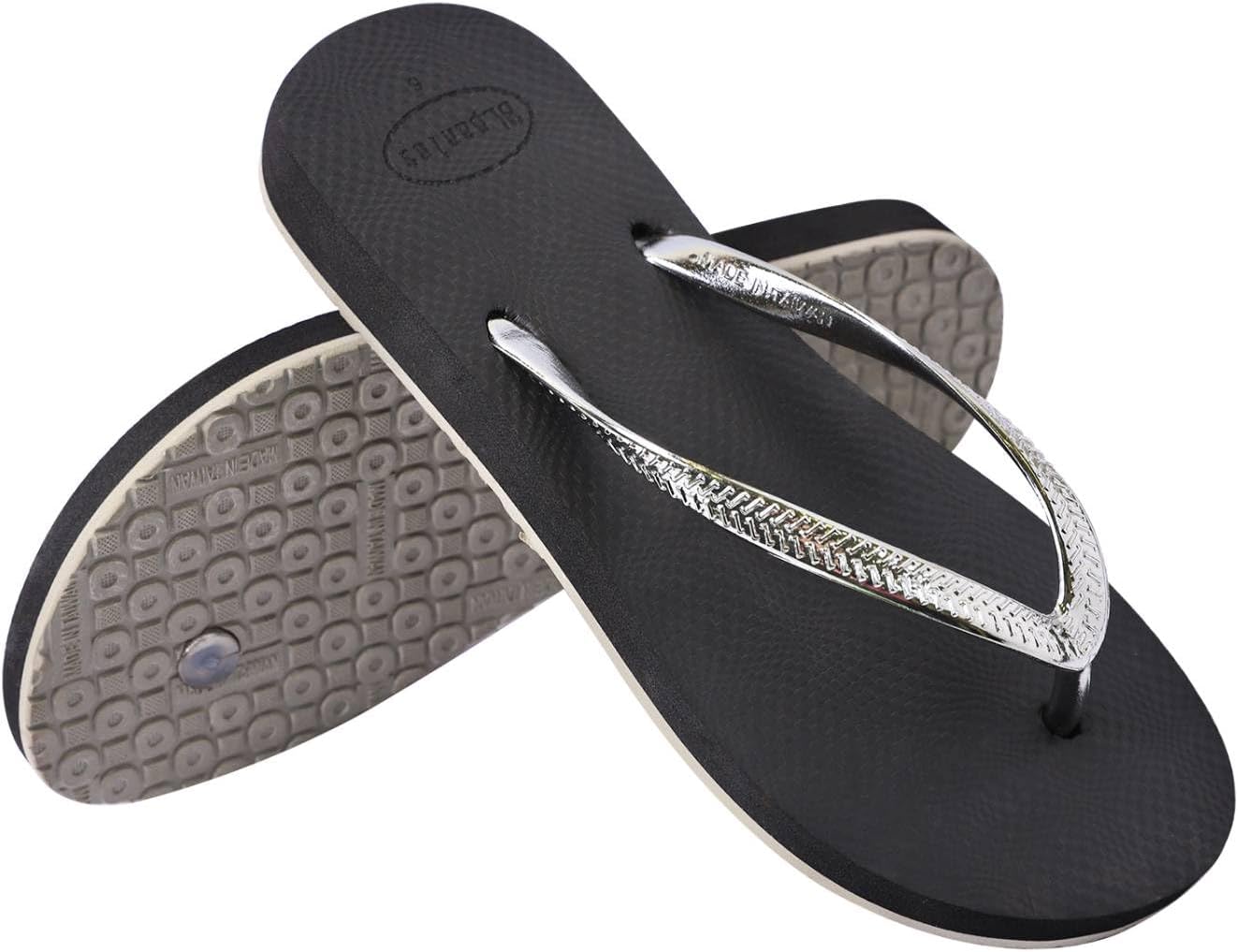 Women’s Summer Casual Flip Flops, Classic Beach, Non-Slip Waterproof Thong Sandals for Women