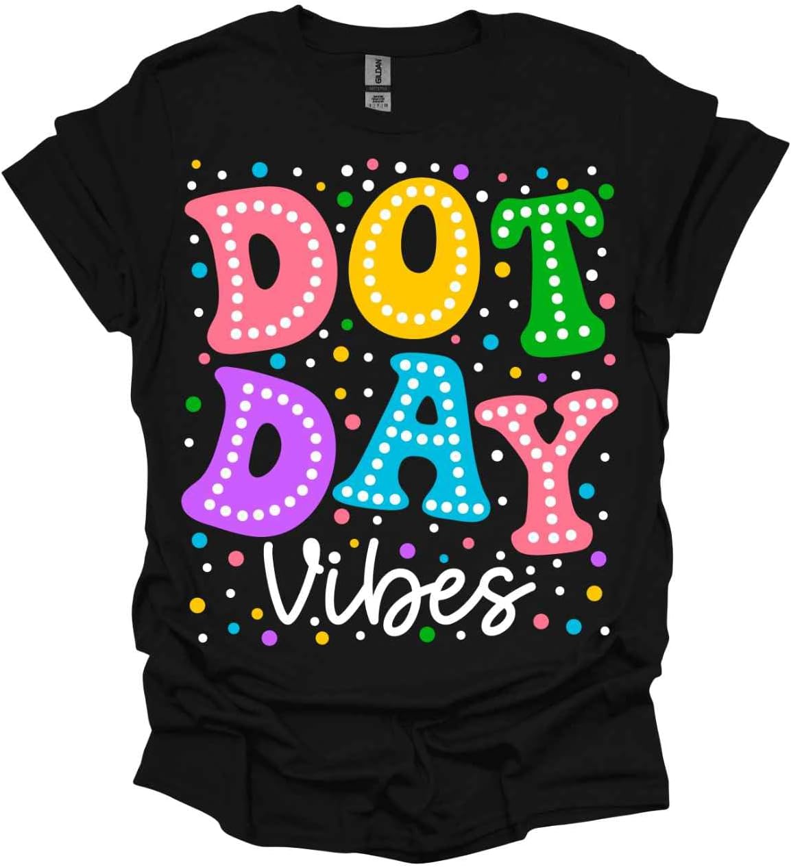 International Dot Day, Boys Girls Dot Day T-Shirt 3X-Large Black