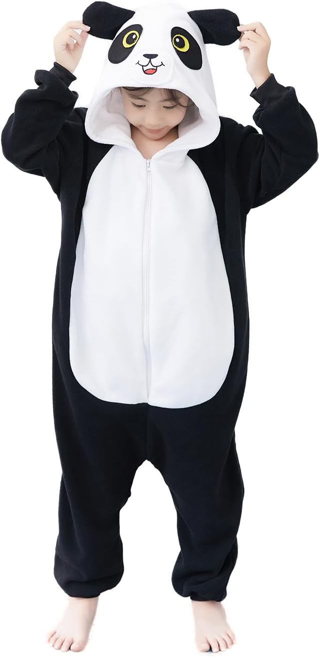 Unisex Kids Onesie Animal Cosplay Costume Pajamas Halloween Christmas Cartoon Sleepwear Children Jumpsuit