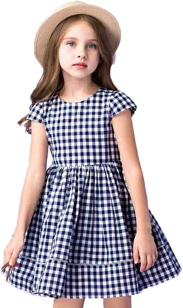 Little Girls Short Sleeve Dresses