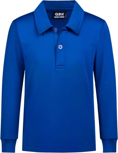 Boys' Performance Polo Kids Collared Golf Shirts Long Sleeve School Uniform for 4T-16Y