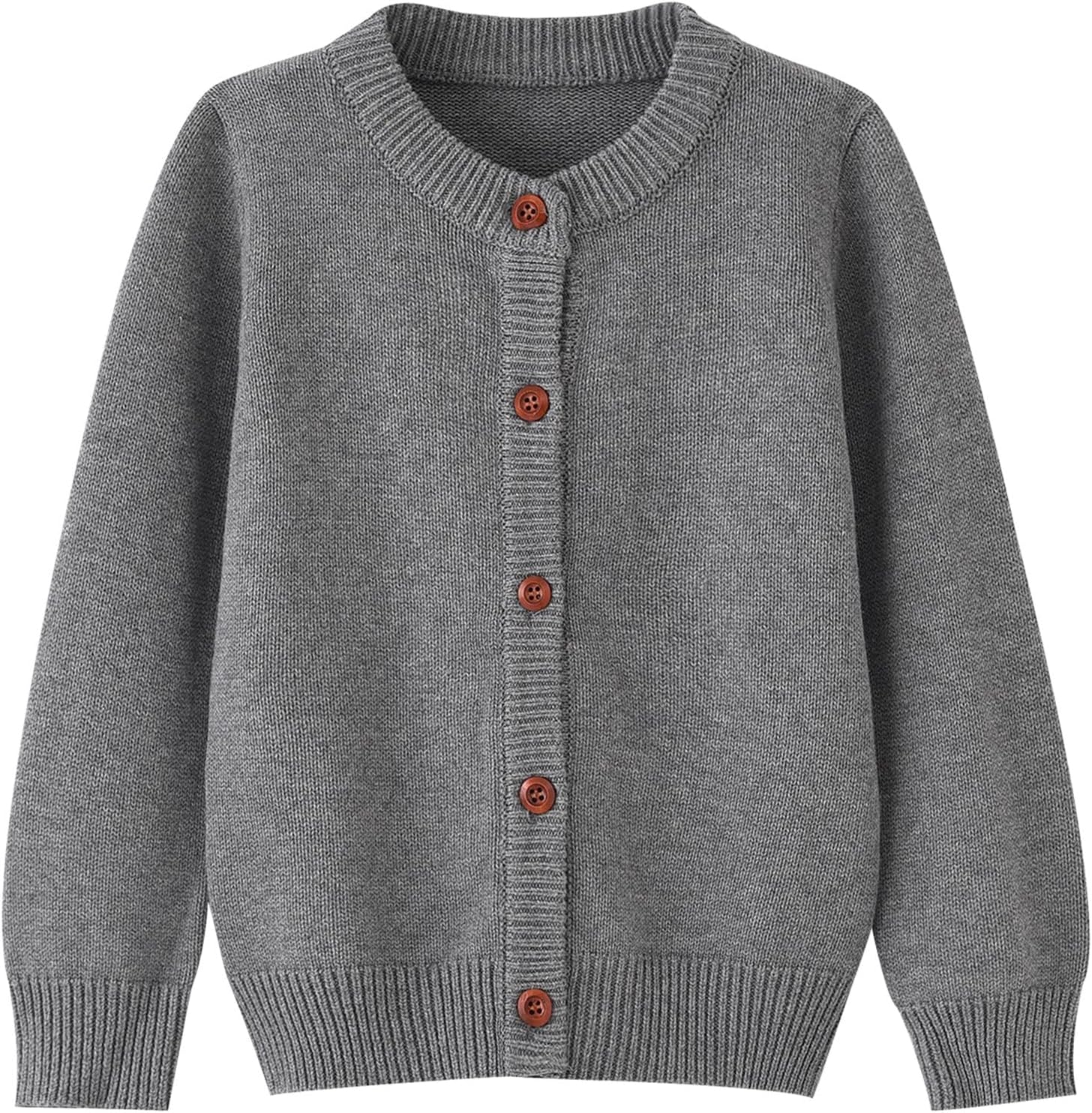 Toddler Knit Cardigan Little Boy Girl Button Up Sweater 18 Months - 12 Years
