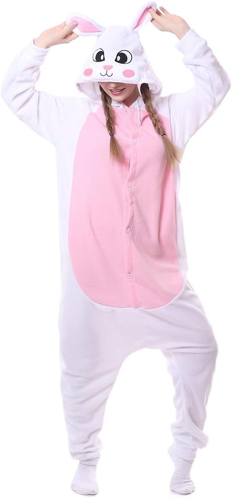 Adult Onesie Pajamas,Halloween Animal Costume,Cosplay Christmas Sleepwear Jumpsuit onesie for women