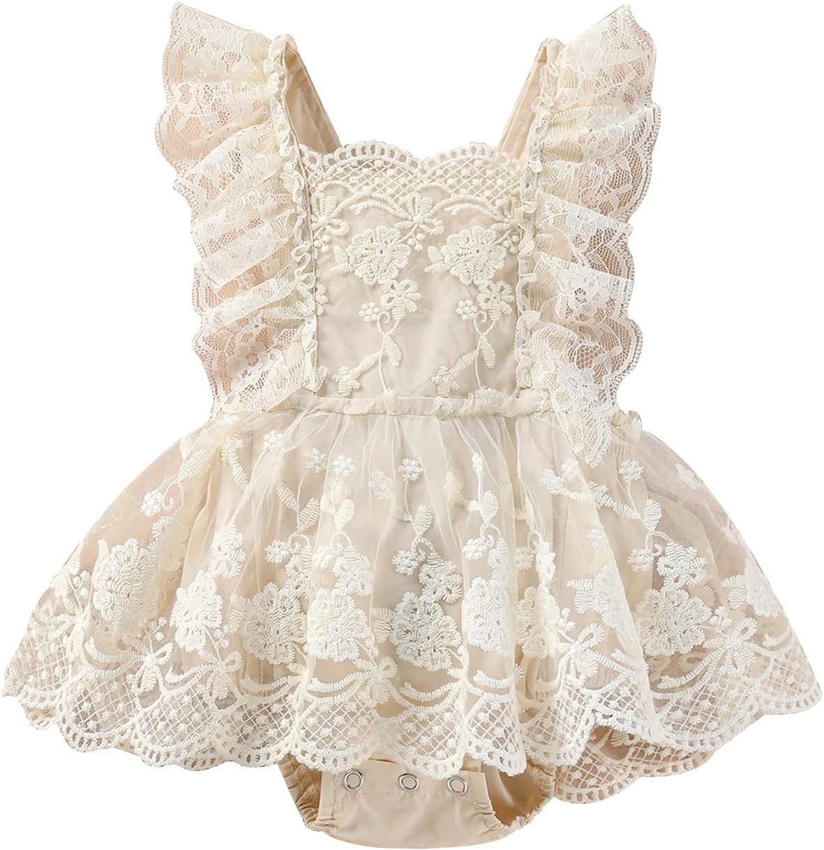 Baby Girl Lace Romper Boho Clothes Newborn Photography Outfits