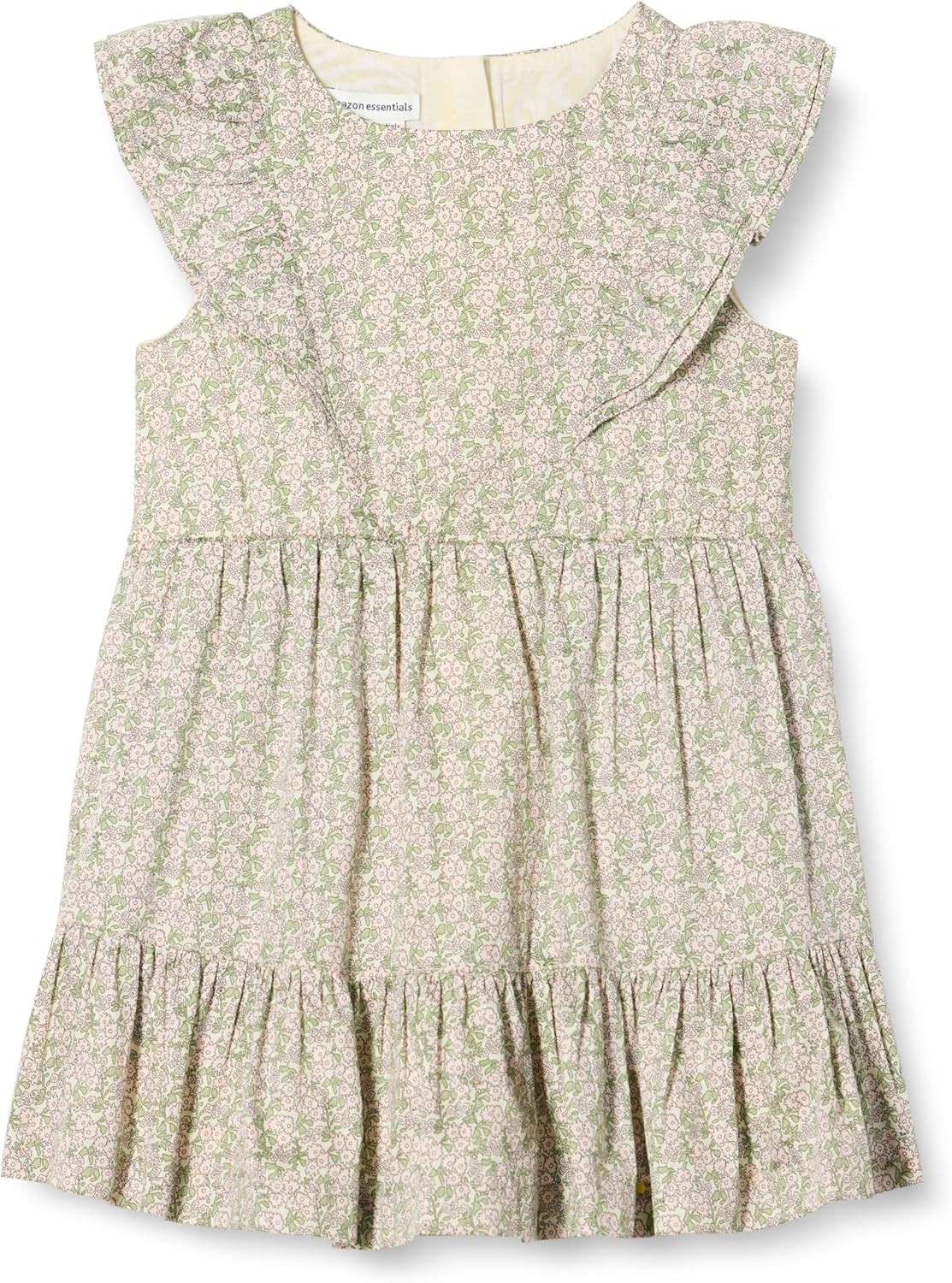 Girls and Toddlers' Ruffle Woven Dress