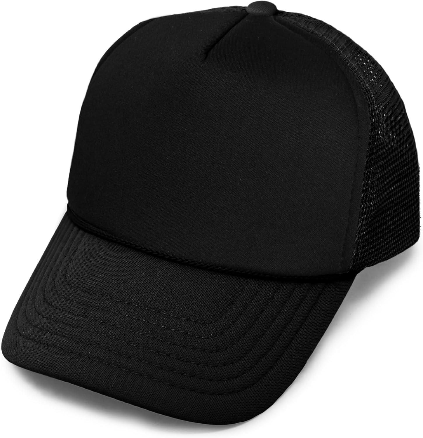 Youth Mesh Trucker Cap - Adjustable Hat (S, M Sizes)