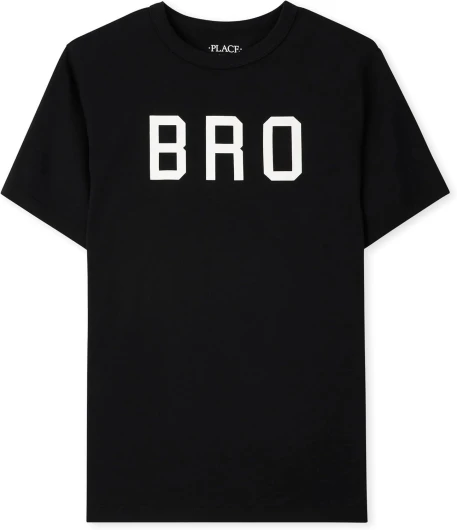 The Children's Place unisex baby Short Sleeve Graphic T Shirt Bro Small