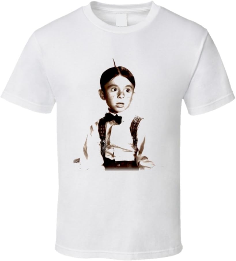 Alfalfa The Little Rascals Funny T Shirt X-Large White
