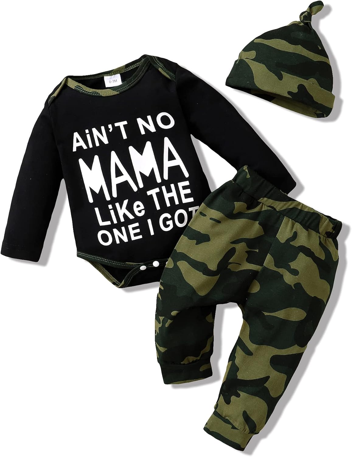 Newborn Baby Boy Clothes Outfits Letter Prined Romper Pants Set Infant Baby Boy Clothing 0 3 6 9 12 18 Months 0-3 Months Black-a