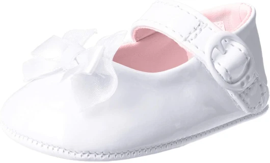 Unisex-Child Patent McKenna Mary Jane Dress Shoe 1 Infant White