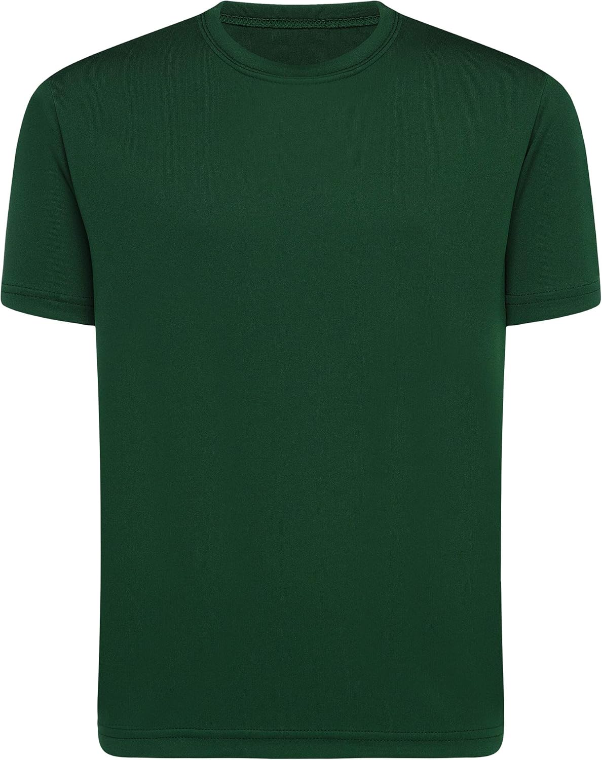 Opna Youth Boys Dri Fit Athletic T Shirts for Boys & Girls Sports Undershirt – Youth & Teen Sizes Medium Forest Green