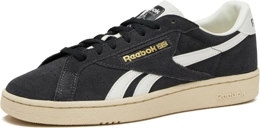Unisex-Adult Club C Grounds UK Vintage Sneakers Casual Tennis Mens Shoes 11 Women/9.5 Men Washed Black/Paper White/Chalk