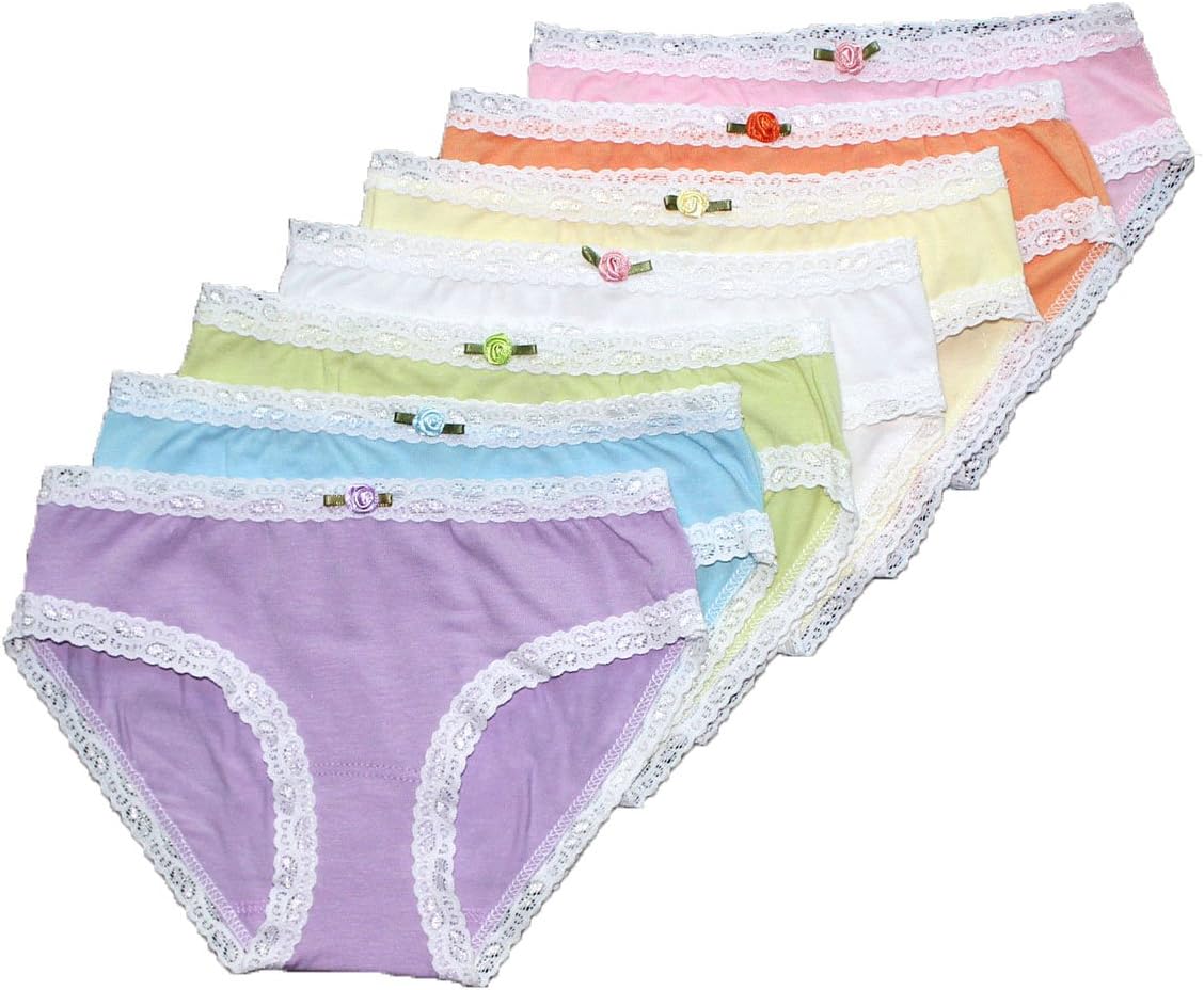 Esme Girl's Panty X-Large 7 Day Rainbow