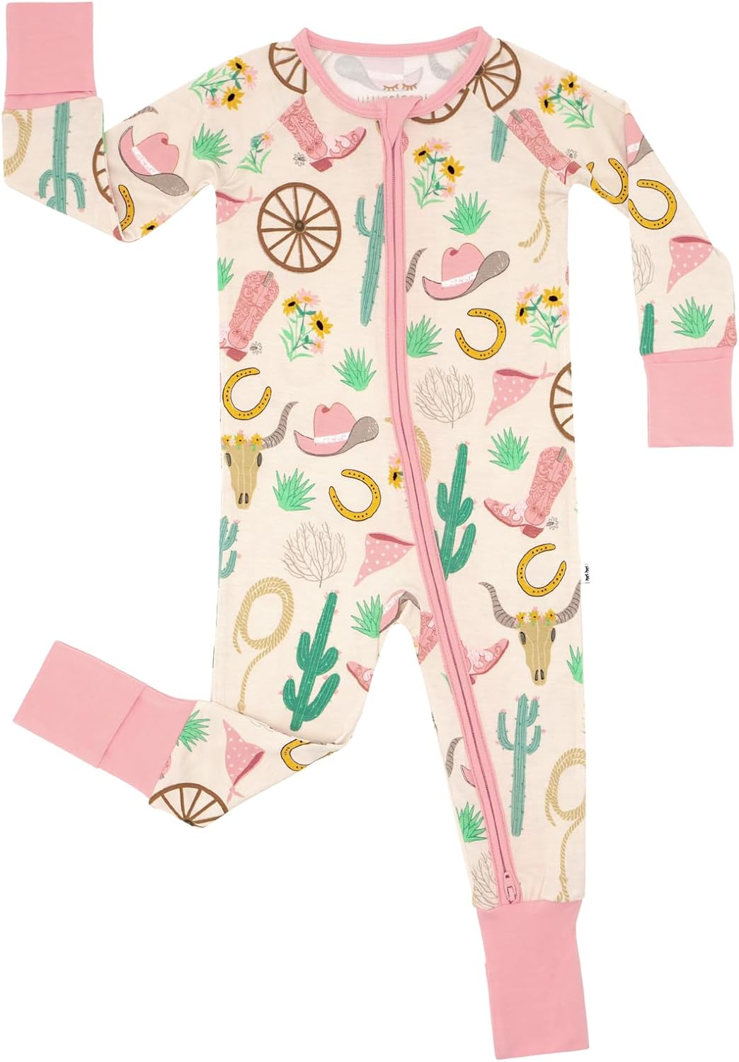Pajamas for Baby Boys & Girls, Viscose from Bamboo Baby Pajamas, Preemie & Newborn Sleepers, 2-Way Zipper PJs