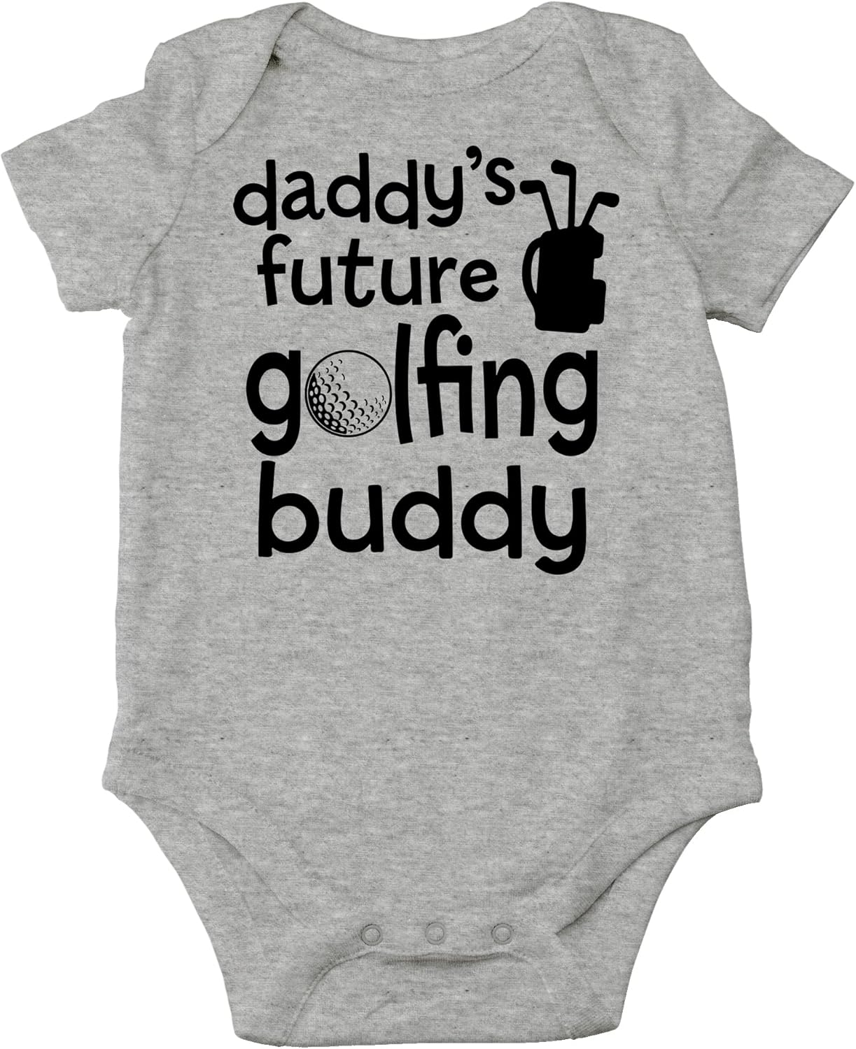 Daddy’s Future Golfing Buddy Baby Bodysuit Adorable Boy Romper Clothing Cute Newborn Clothes