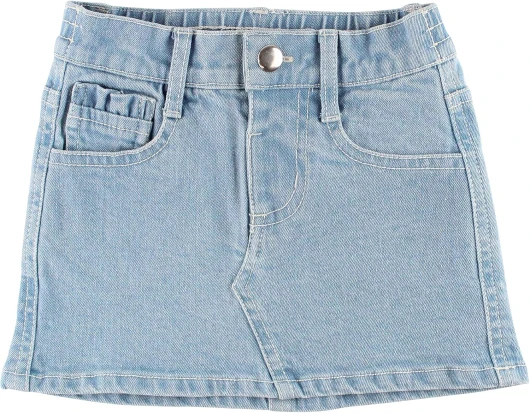 Baby/Toddler Girls Stretch Denim Jean Skirt 3T Light Wash