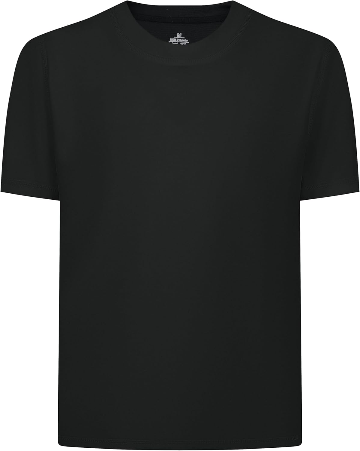 Youth Boys Rash Guard Short Sleeve Swim Shirt UPF+ 50 Kid Girl Sun Shirts 5-14Year T-Shirt Black X-Small