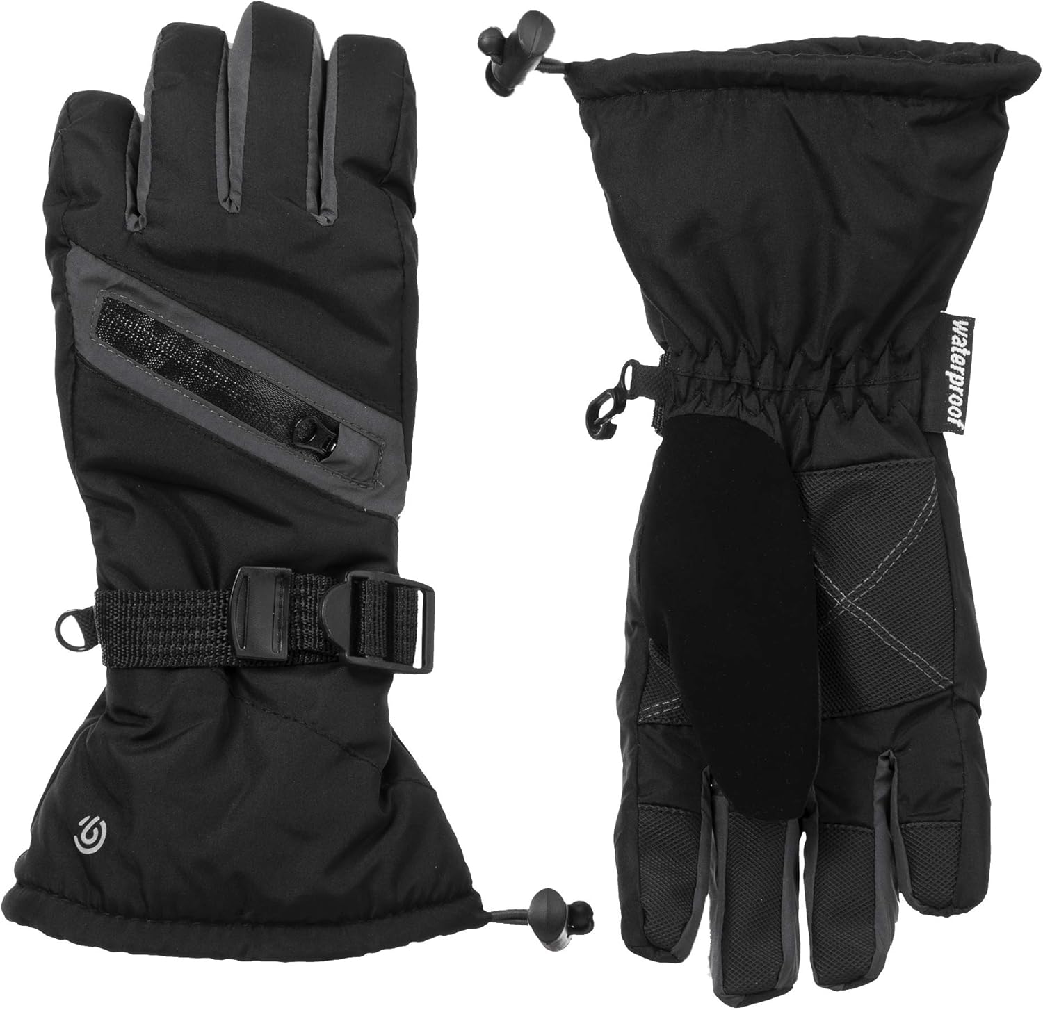 Unisex-Child C129a Black 8/16