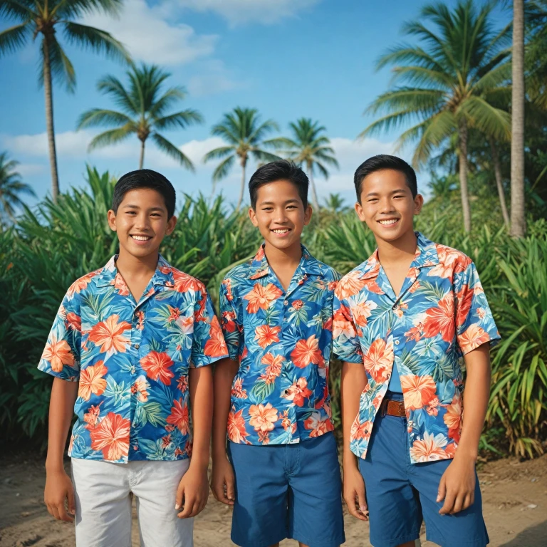 Embrace the Tropical Vibe with Hawaiian Shirts for Boys
