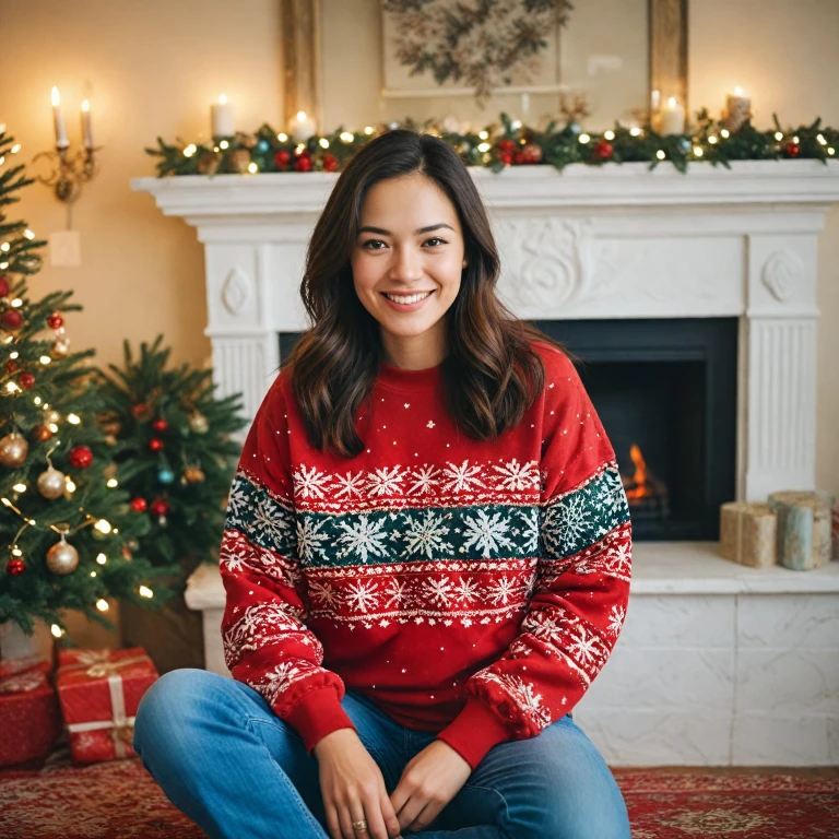 Embrace the Joy with a Festive Sweatshirt