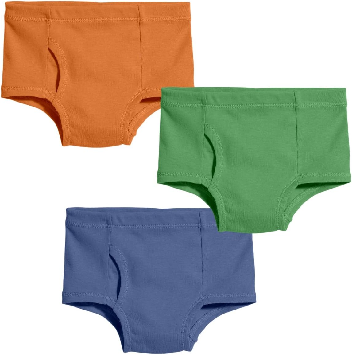 Boys Organic Cotton Brief Underwear for Sensitive Skin and Sensory Friendly (SPD) Boy 2T