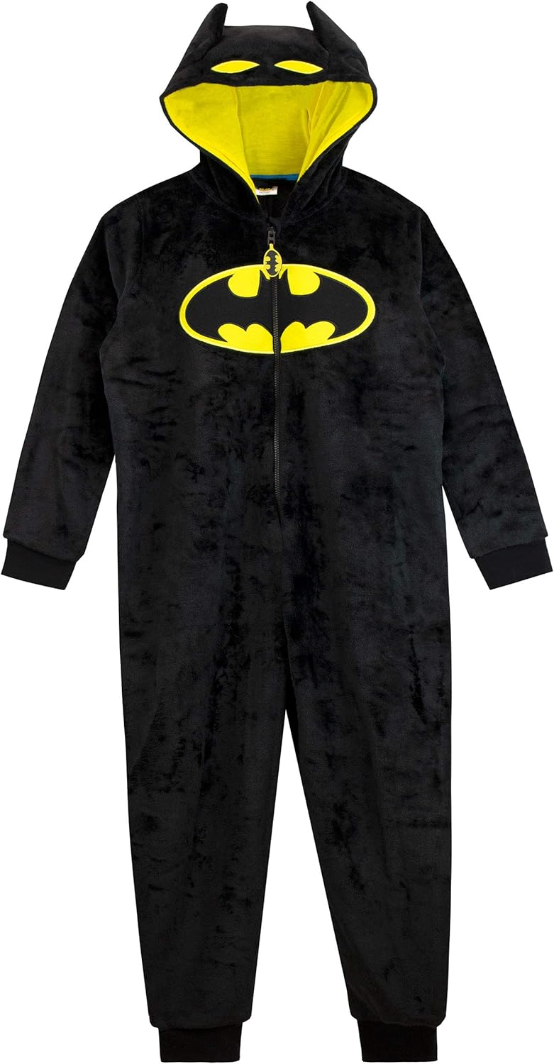 Boys' Batman Onesie 4 Black