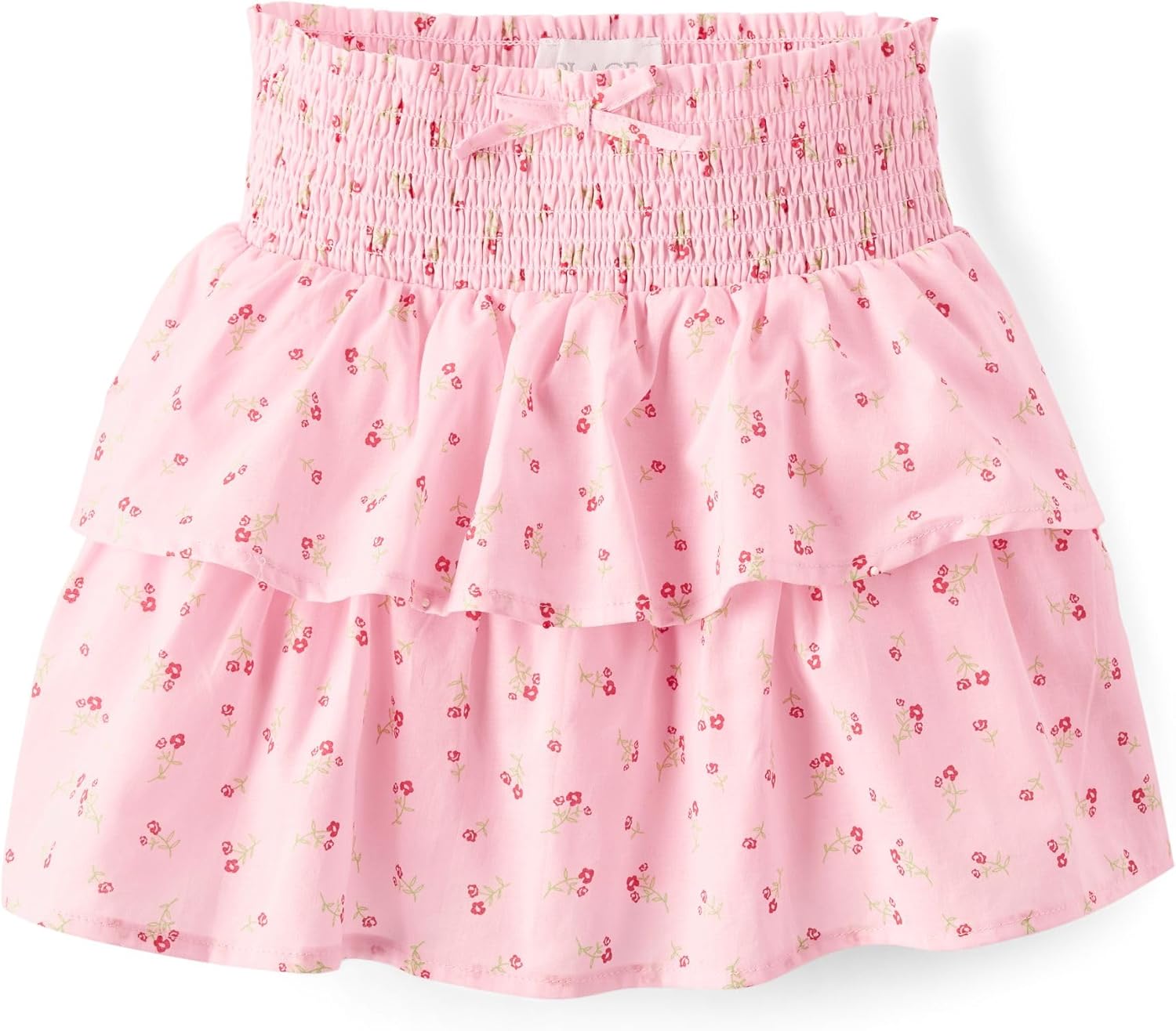 The Children's Place Girls Tiered Ruffle Skirt Medium Cameo Floral Tiered