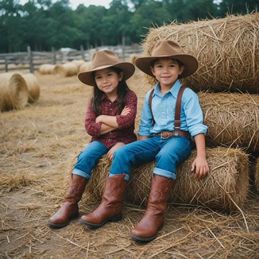Exploring the Charm of Wide Shaft Western Boots for Kids