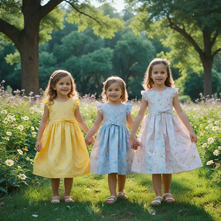 The Charm of Bow-Adorned Dresses for Kids