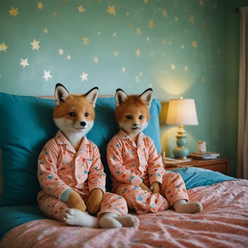 Charming Sleepwear: The Allure of Fox Pajamas for Kids