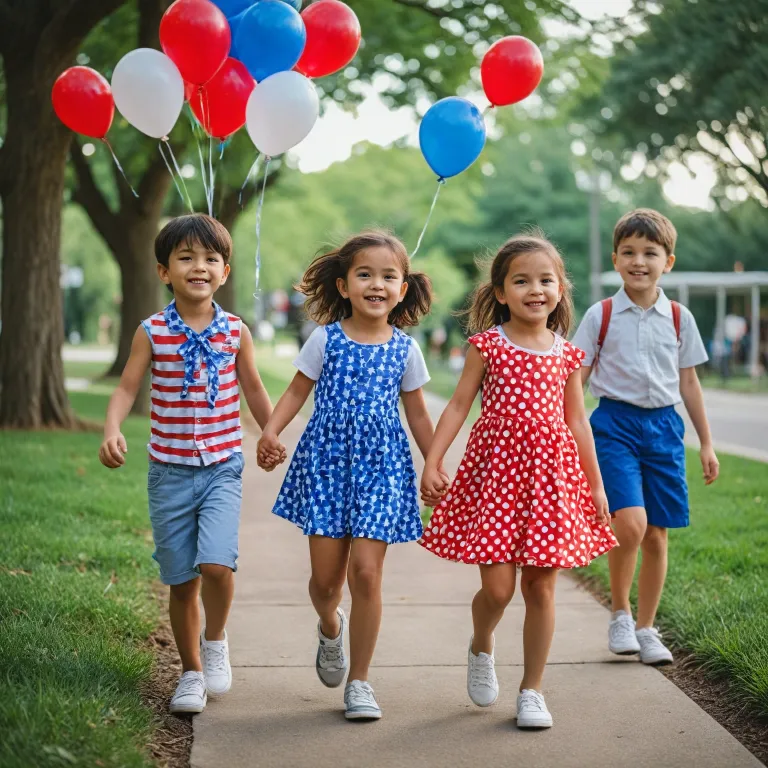 Exploring Patriotic Styles: Red, White, and Blue Clothing for Kids