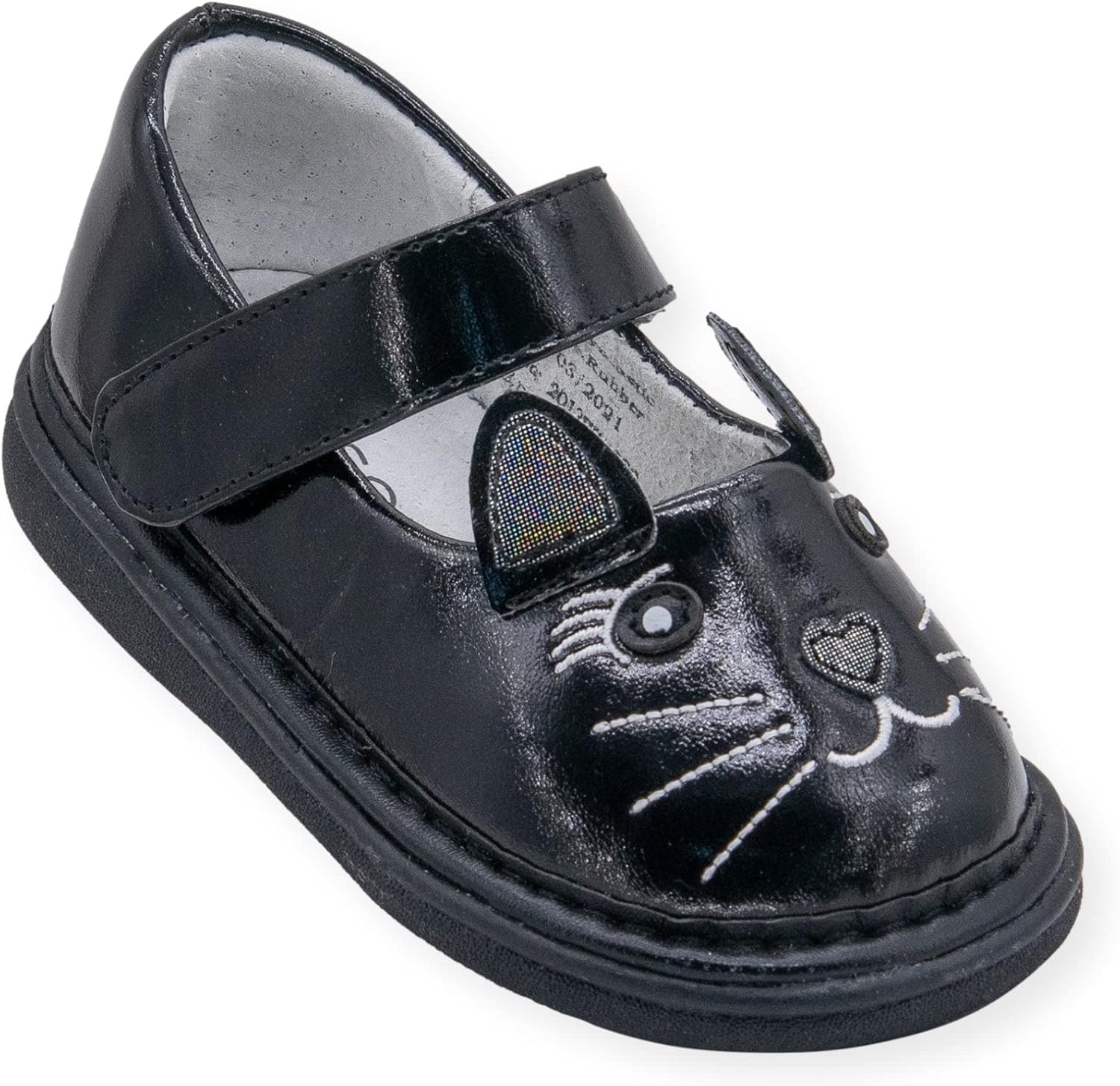 Toddler Squeaky Shoes Kitty Cat 10 Toddler Kitty Black
