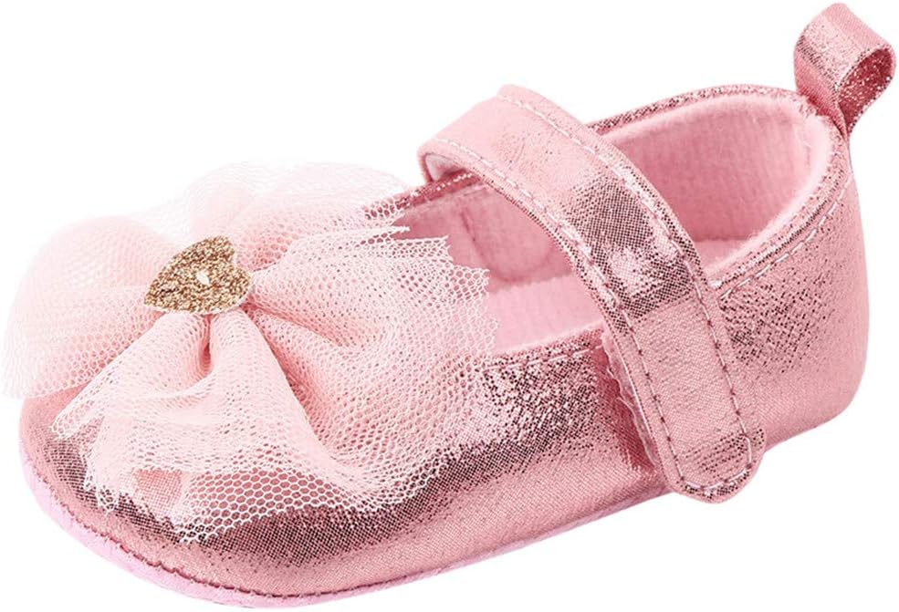 Toddler Tennis Shoes Girl Girl Baby Shoes Walkers Comfortable Fashion First Shoes Kid Butterfly-Knot Baby Shoes Pipsqueak Shoes 12-18 Months Infant Pink