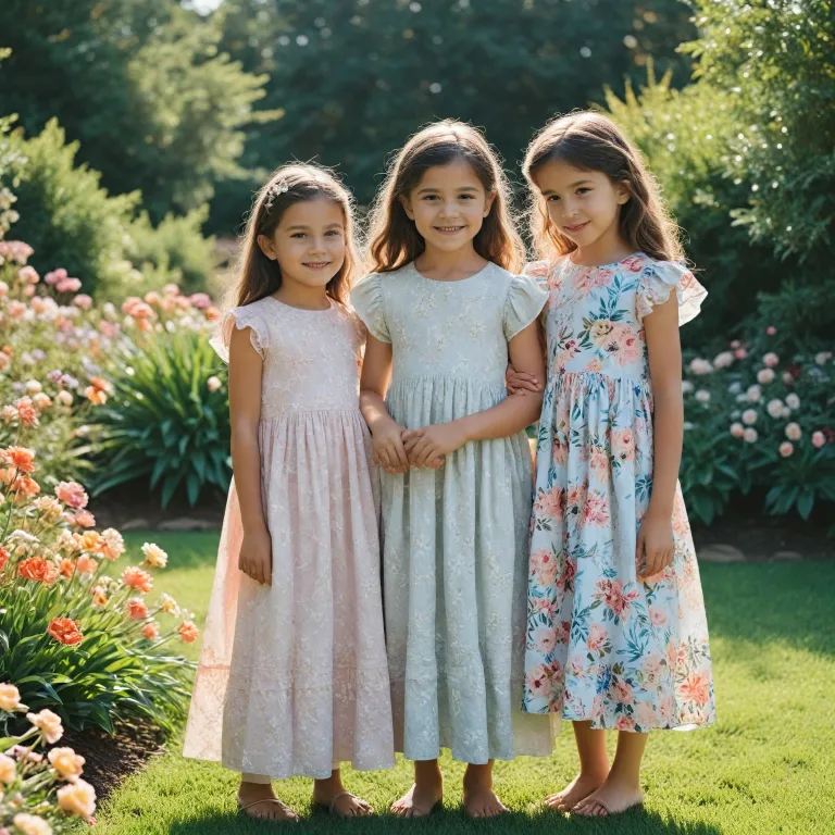 Charming Outfits for Sisters: Coordinated Dresses for Big and Little Sisters