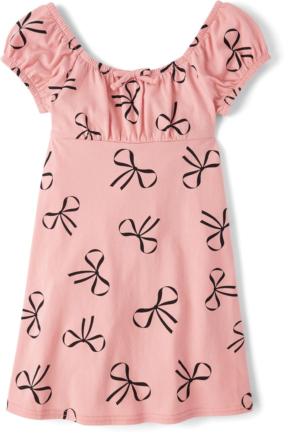 The Children's Place,Short Sleeve Fashion Dress Small Pink Kiss