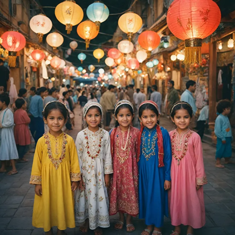 Charming Eid Attire for Kids