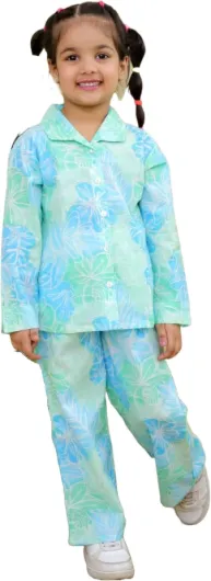 Indian Kids Wear Girls Cotton printed Co-ord Set Casualwear 12707 3-4yrs 4