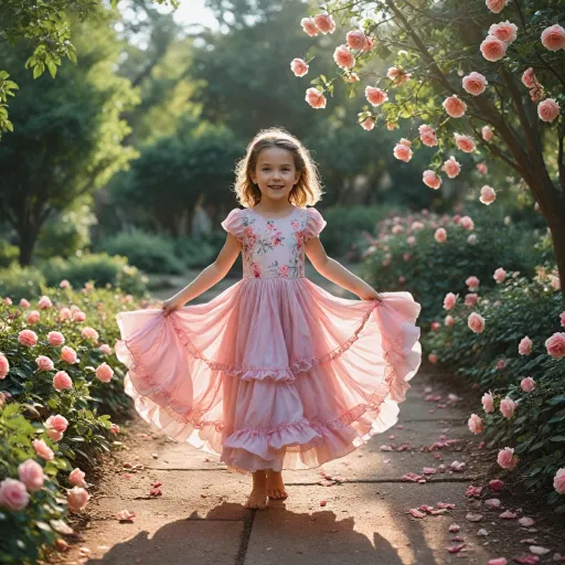 Why every little fashionista needs a rose petal dress in her wardrobe