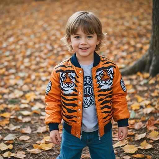 How to style a tiger bomber jacket for kids: playful trends and practical tips