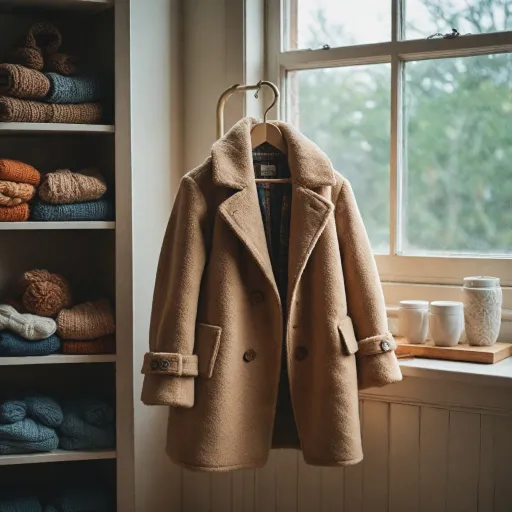 Why a wool coat with fur collar is a timeless choice for kids